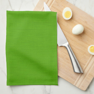 Paño De Cocina Fondo texturizado verde lima tranquilo y simple