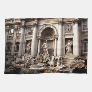 Paño De Cocina Fontana de Trevi Roma Viaje
