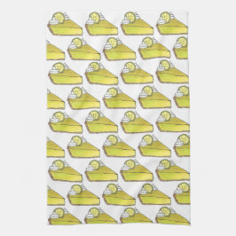 Paño De Cocina Foodidad de rebanada de pieles de cemento verde de