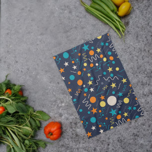 Paño De Cocina Formas Confetti de celebración
