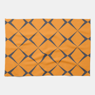 Paño De Cocina formas naranjas, frescas, sencillas, modernas