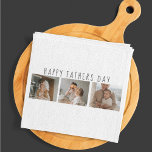 Paño De Cocina Foto de colección moderna y el mejor regalo del Dí<br><div class="desc">Una moderna foto de collage puede hacer un regalo perfecto para el Día del Padre. Esta idea de regalo única y creativa implica combinar diferentes fotos de usted y de su padre y organizarlas de una manera visualmente atractiva. Es una excelente manera de celebrar la vida de tu padre y...</div>