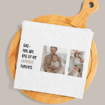 Paño De Cocina Foto de colección moderna y regalo del Día del Pad<br><div class="desc">El Día del Padre es una ocasión especial celebrada para honrar a los padres y a las figuras paternas por sus contribuciones a sus familias y a la sociedad. Elegir el regalo perfecto para el Día del Padre puede ser una tarea difícil, pero un regalo reflexivo y sincero puede causar...</div>