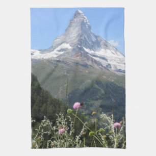 Paño De Cocina Foto de la montaña de Cervino