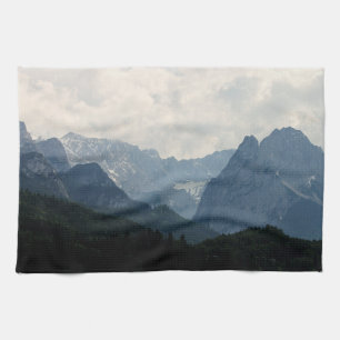 Paño De Cocina Foto de la naturaleza de los montes alpinos