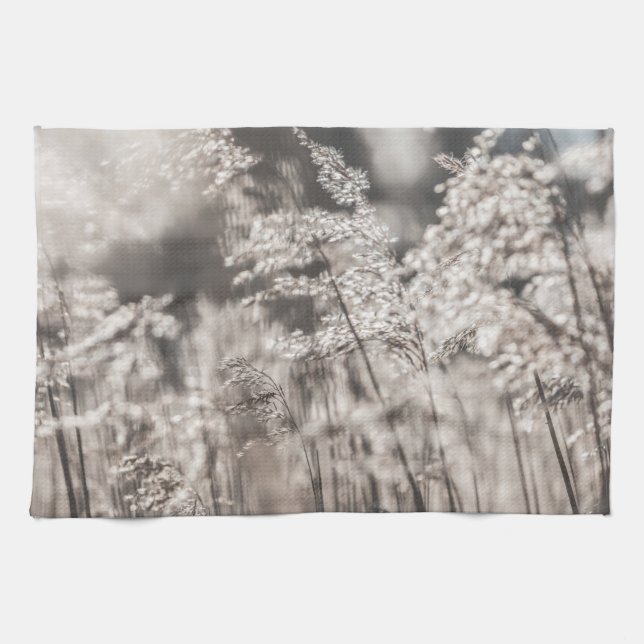 Paño De Cocina Foto de la naturaleza de Reed (Horizontal)