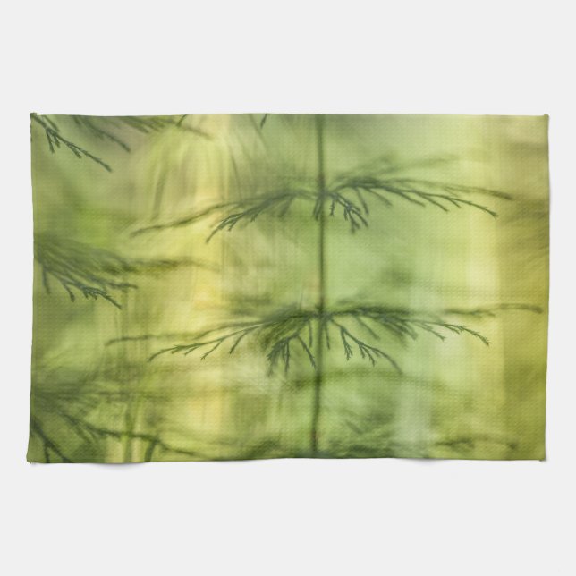 Paño De Cocina Foto de la naturaleza del caballo (Horizontal)