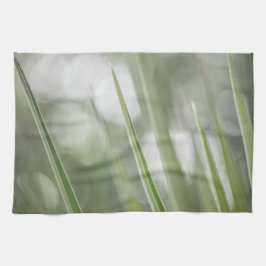 Paño De Cocina Foto de la vegetación de la planta verde