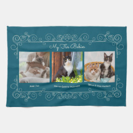 Paño De Cocina Foto de mis hijos pequeños