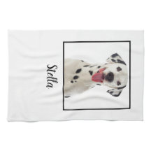 Foto de perro Personalizado blanco minimalista
