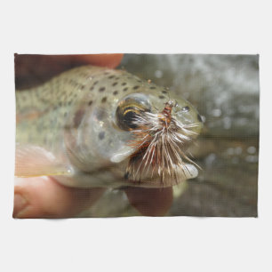 Paño De Cocina Foto de Rainbow Trout