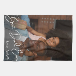 Paño De Cocina Foto del mejor Personalizado de papá