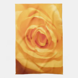 Paño De Cocina Foto floral de la flor de los rosas del brote del