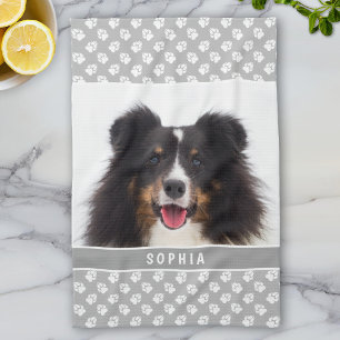 Paño De Cocina Foto Mascota personalizado Con Papas Blancas En Gr