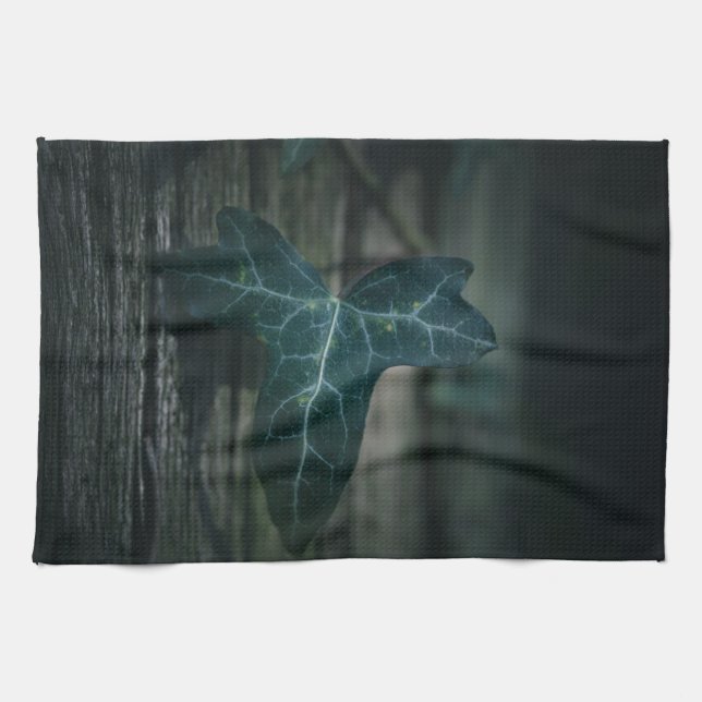 Paño De Cocina Foto natural de marfil oscuro (Horizontal)