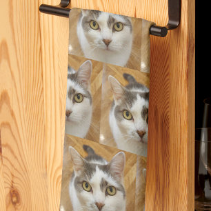 Paño De Cocina Foto personalizada de mascota o familia