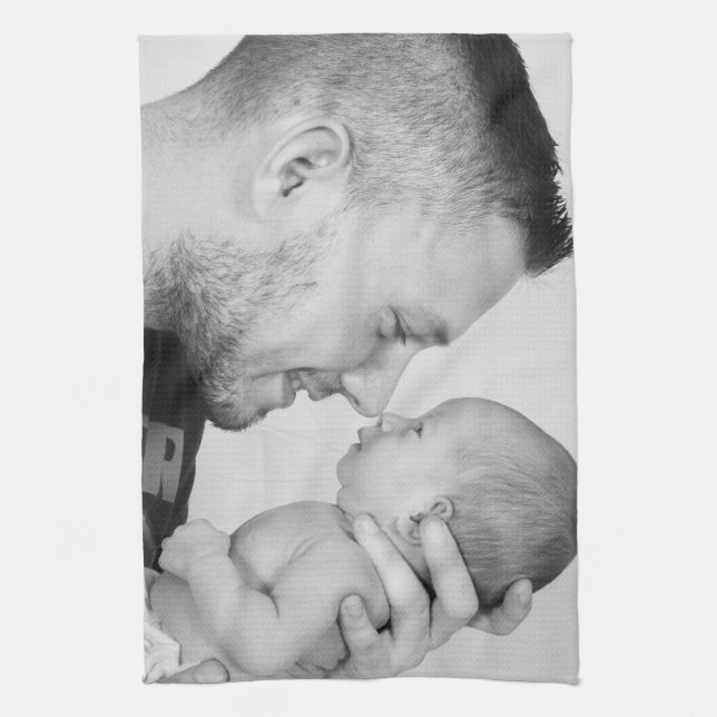 Paño De Cocina Foto personalizado personalizada (Vertical)