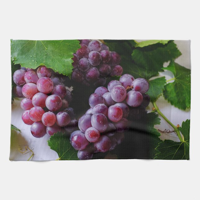 Paño De Cocina Fotografía de fruta grapevina (Horizontal)