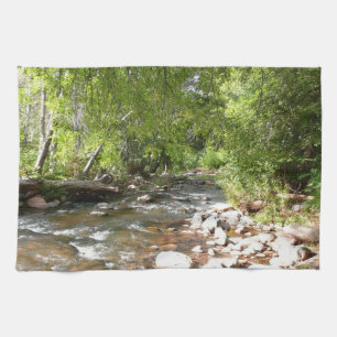 Paño De Cocina Fotografía de la naturaleza de Oak Creek II en Sed