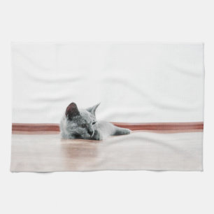 Paño De Cocina Fotografía de retrato de gatito SUPER CUTE