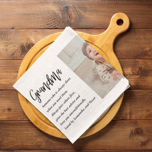 Paño De Cocina Fotografía en Collage y mejor regalo de belleza pa