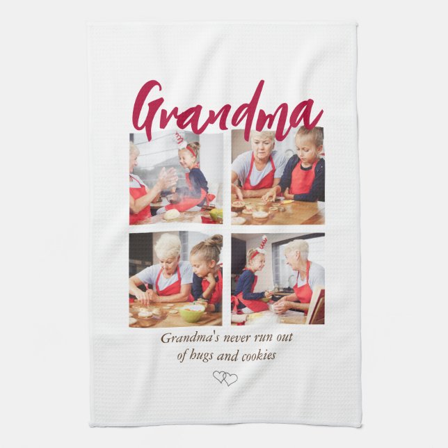 Paño De Cocina Fotografía moderna de la abuela 4 (Vertical)