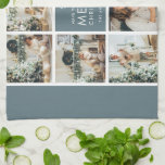 Paño De Cocina Fotos de varias vacaciones | Feliz Navidad | Regal<br><div class="desc">Fotos de vacaciones en Collage | Feliz Navidad | Regalo</div>