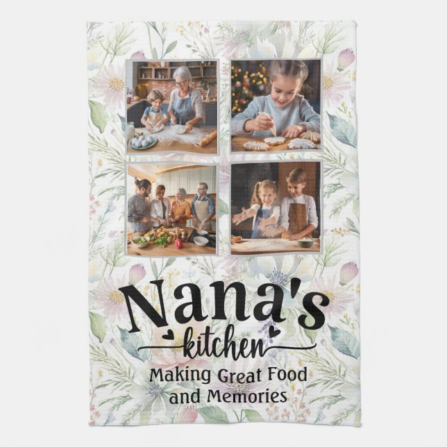Paño De Cocina Fotos del personalizado de la cocina de Nana (Vertical)