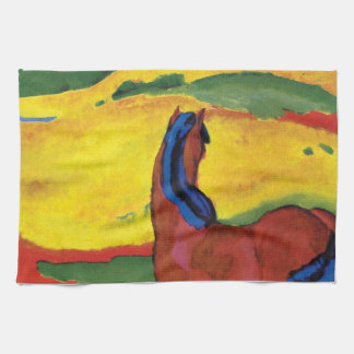 Paño De Cocina Franz Marc - Caballo en un paisaje