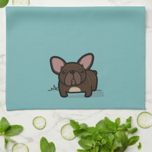 Paño De Cocina Frenchie Brindle