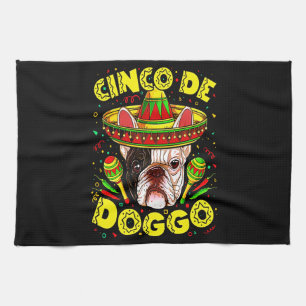 Paño De Cocina Frenchie Gift   Cinco Doggo.
