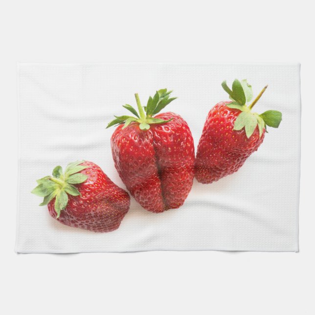 Paño De Cocina Fresas (Horizontal)