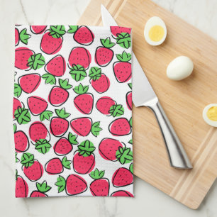 Paño De Cocina Fresas