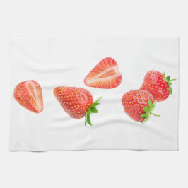 Paño De Cocina Fresas que caen