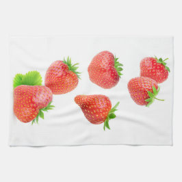 Paño De Cocina Fresas voladoras