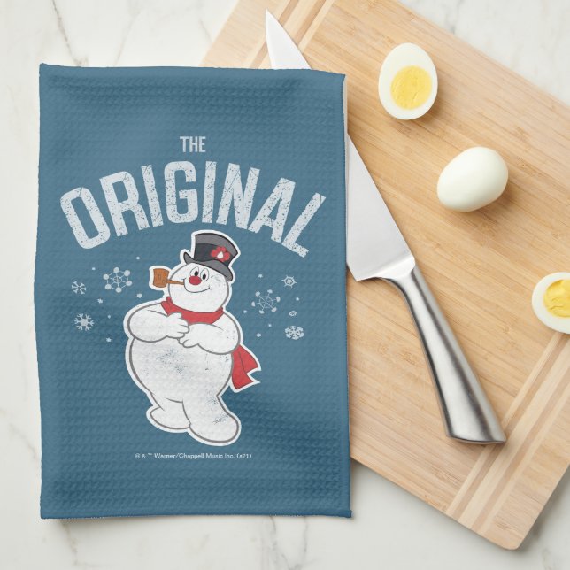 Paño De Cocina Frosty the Snowman™ | El original (Doblado Cuarto)