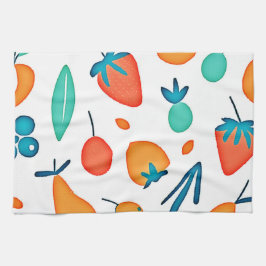 Paño De Cocina Fruit Whimsy: Modelo de juego