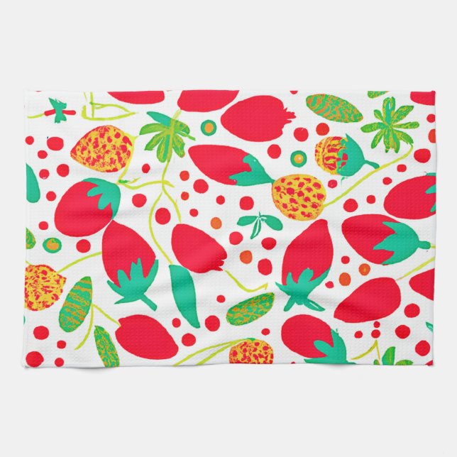 Paño De Cocina Fruitosa Paleta Vivid Pattern (Horizontal)