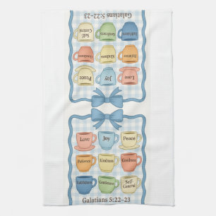 Paño De Cocina Fruta azul del Espíritu