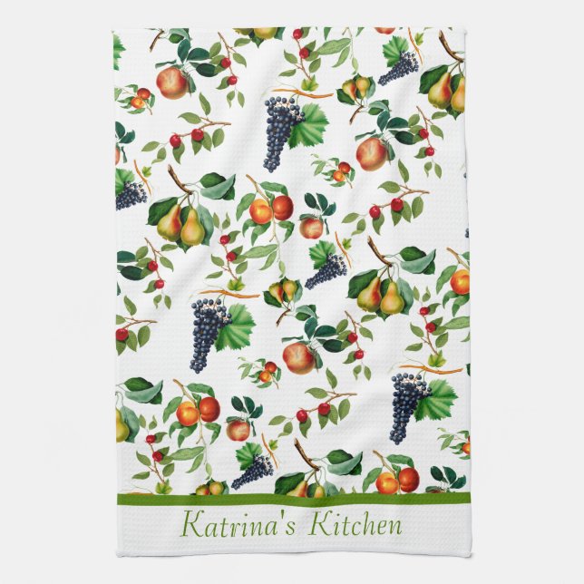 Paño De Cocina Fruta de cosecha (Vertical)