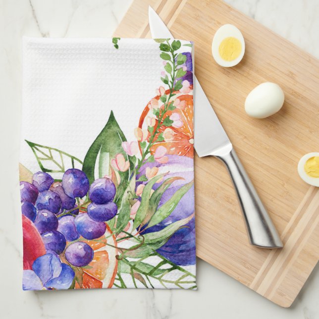 Paño De Cocina Frutas (Doblado Cuarto)