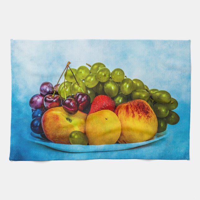 Paño De Cocina Frutas de verano (Horizontal)