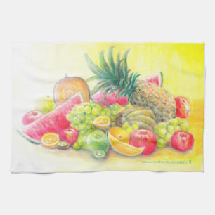 Paño De Cocina Frutas felices
