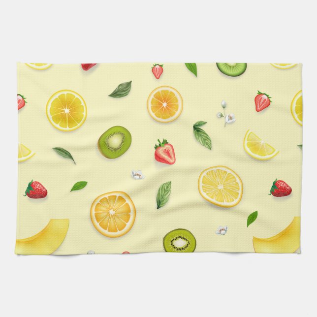 Paño De Cocina Frutas mixtas 2 (Horizontal)