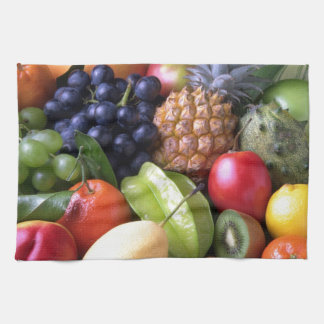 Paño De Cocina Frutas tropicales coloridas