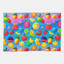 Frutas Tropicales Coloridas Para Estilo Hogareño D