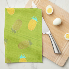 Paño De Cocina Frutas Tropicales de Verano Kiwi Verde