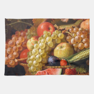 Paño De Cocina Frutas y vida vegetal