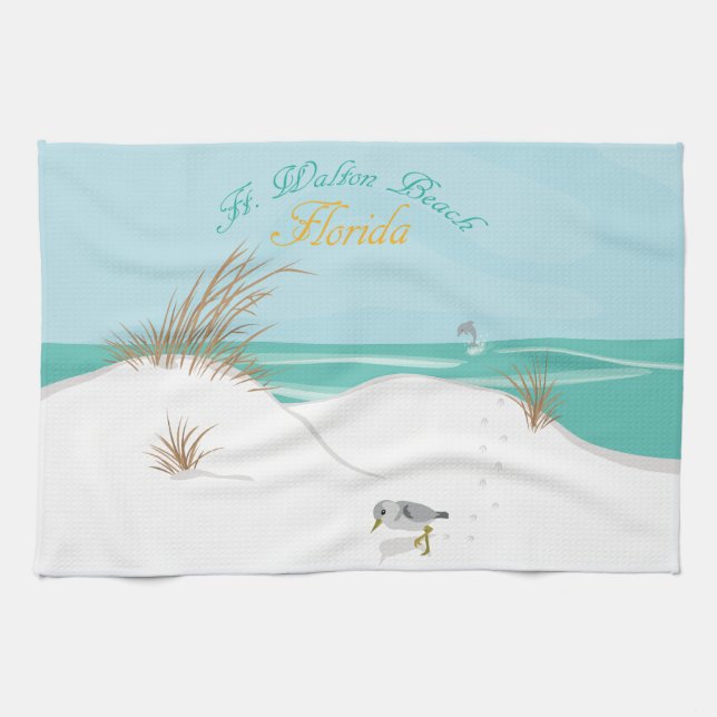 Paño De Cocina Ft. Walton Beach (Florida) (Horizontal)