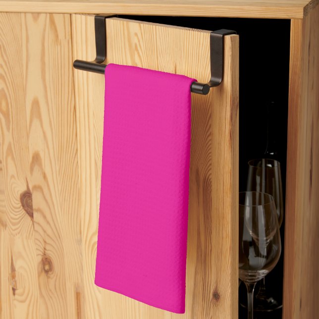 Paño De Cocina Fucsia (Pliegue de tercios)